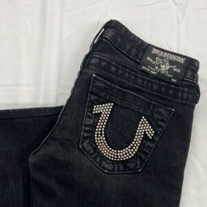 True Religion Women's Black Jeans